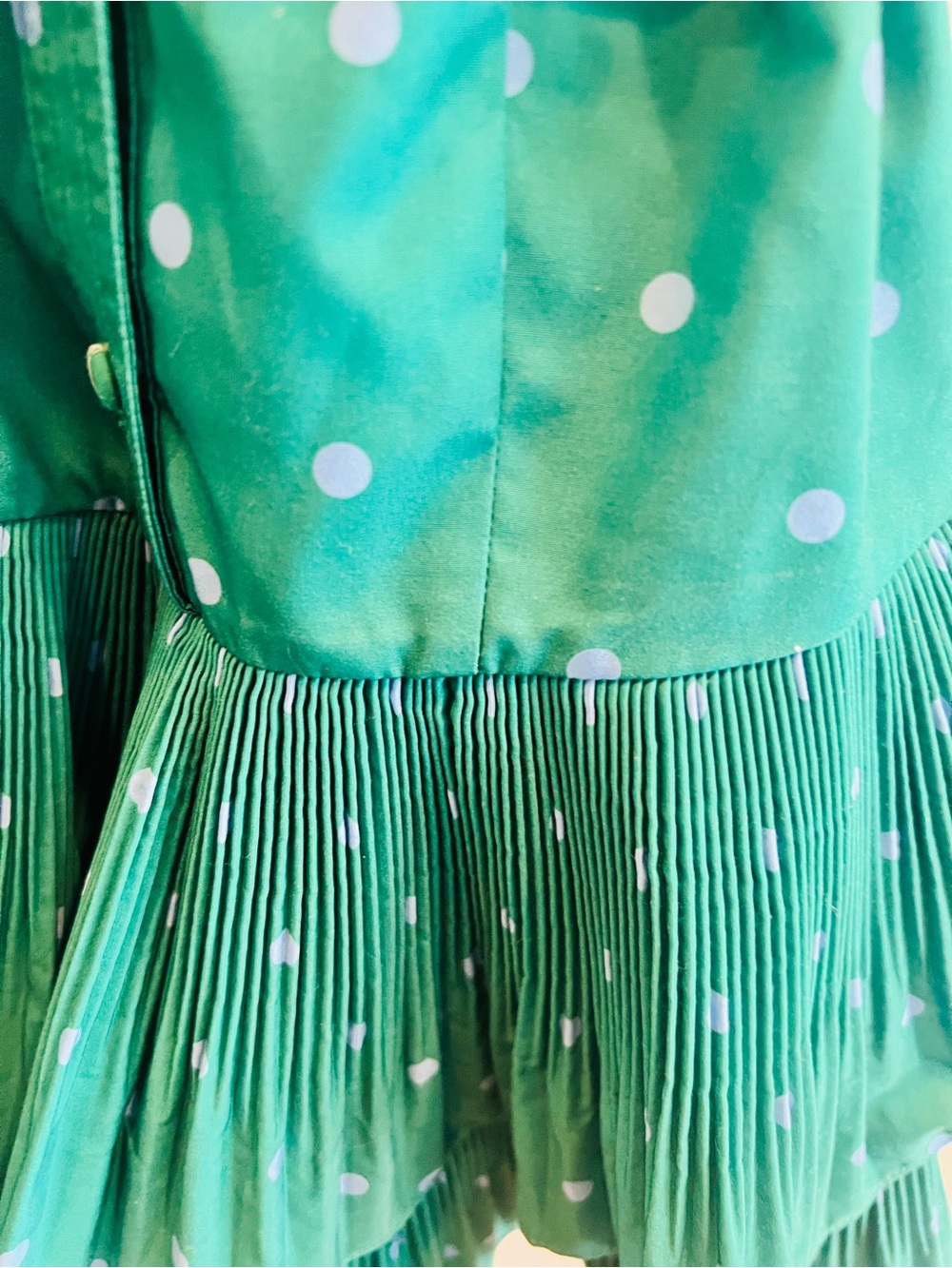 Current Air Button Down Tiered Dress-xs - Picture 3 of 7
